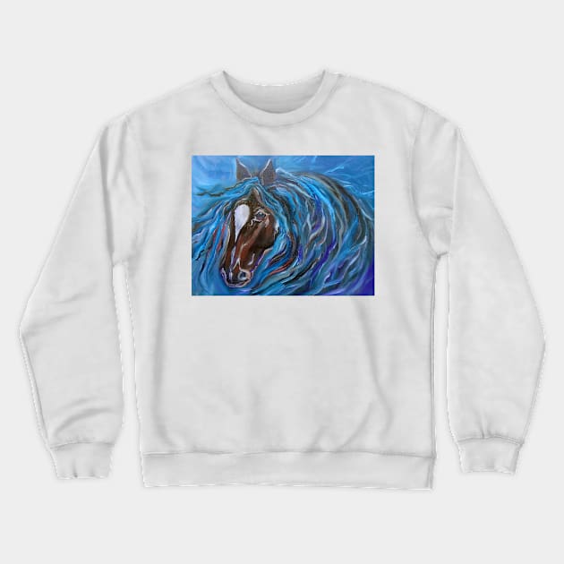 Thunder Crewneck Sweatshirt by jennyleeandjim